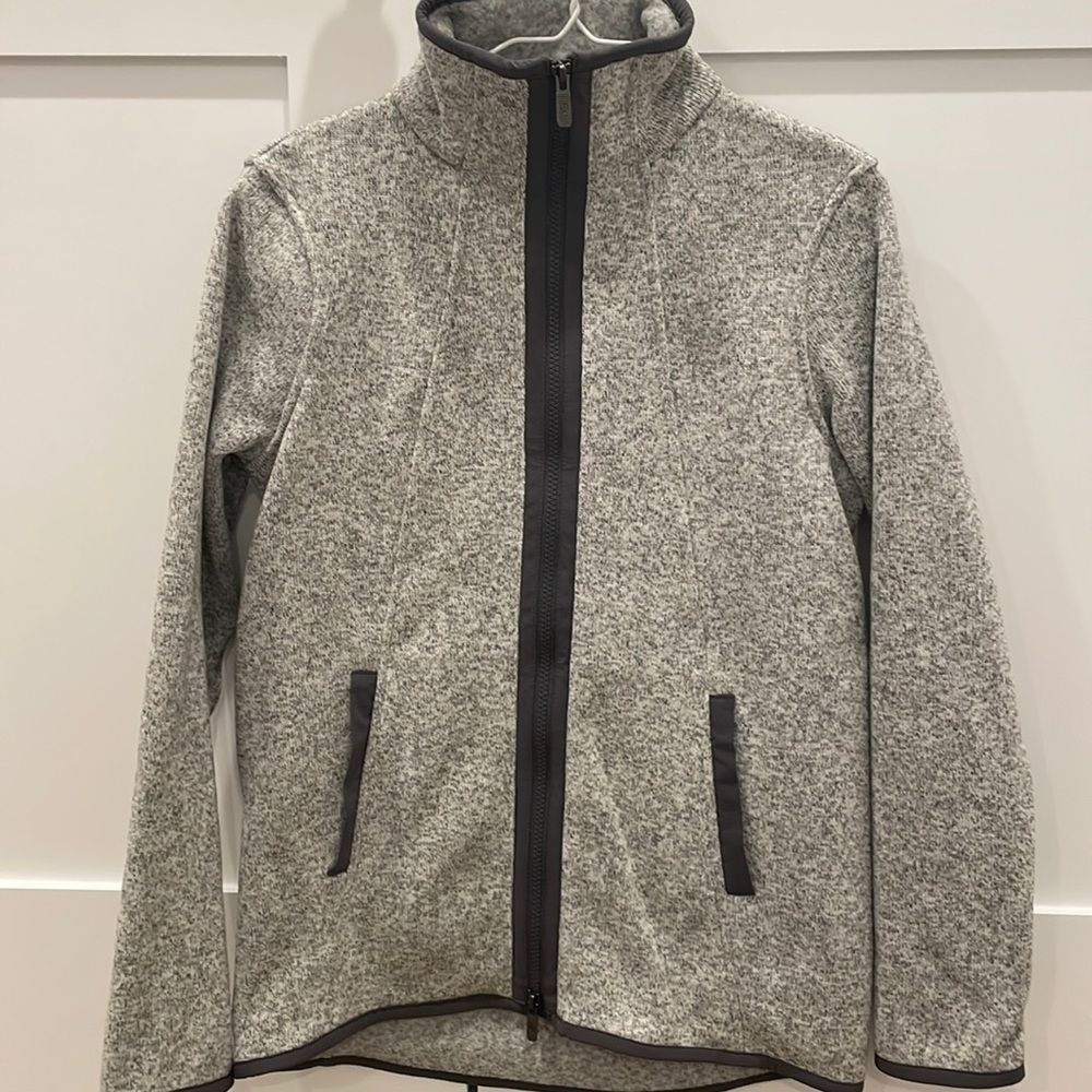 Lululemon knit and fleece full zip jacket